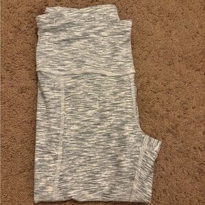 Gray Patterned Leggings
